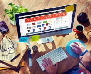 Digital Online Marketing Commerce Sale Concept