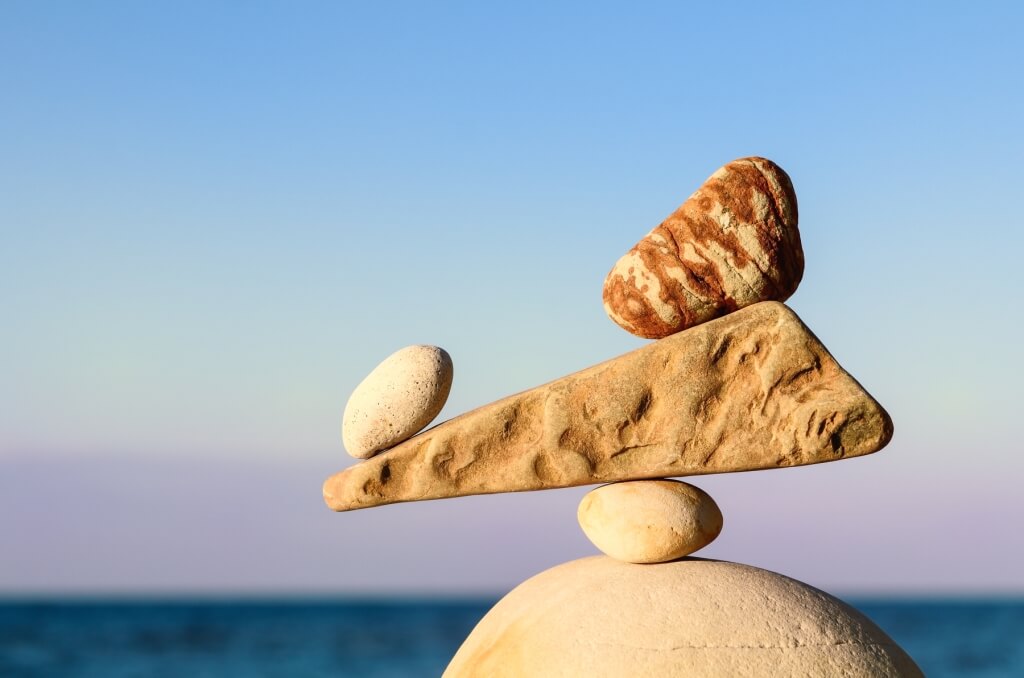 Symbol balance rocks